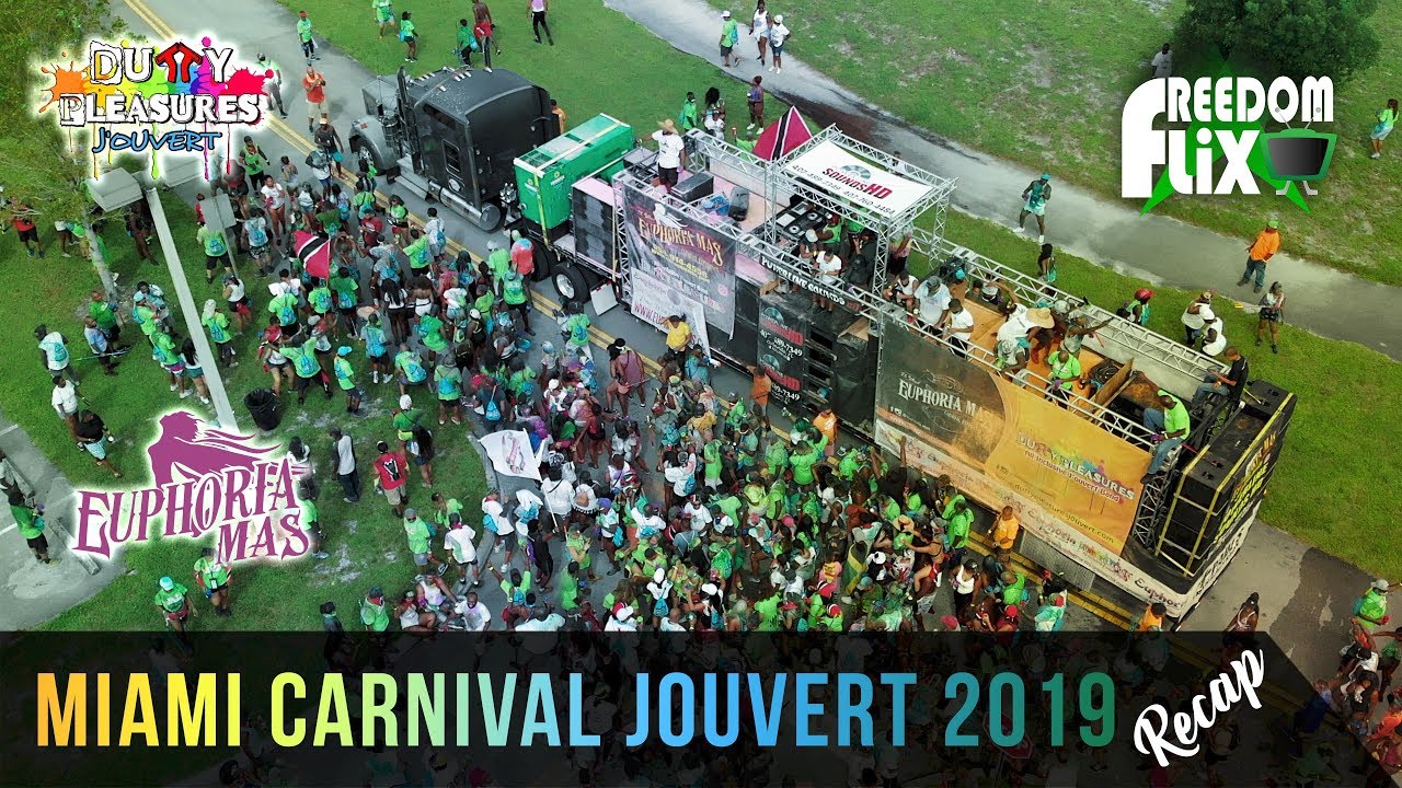 Miami Carnival Jouvert 2019 | Dutty Pleasures | Euphoria Mas