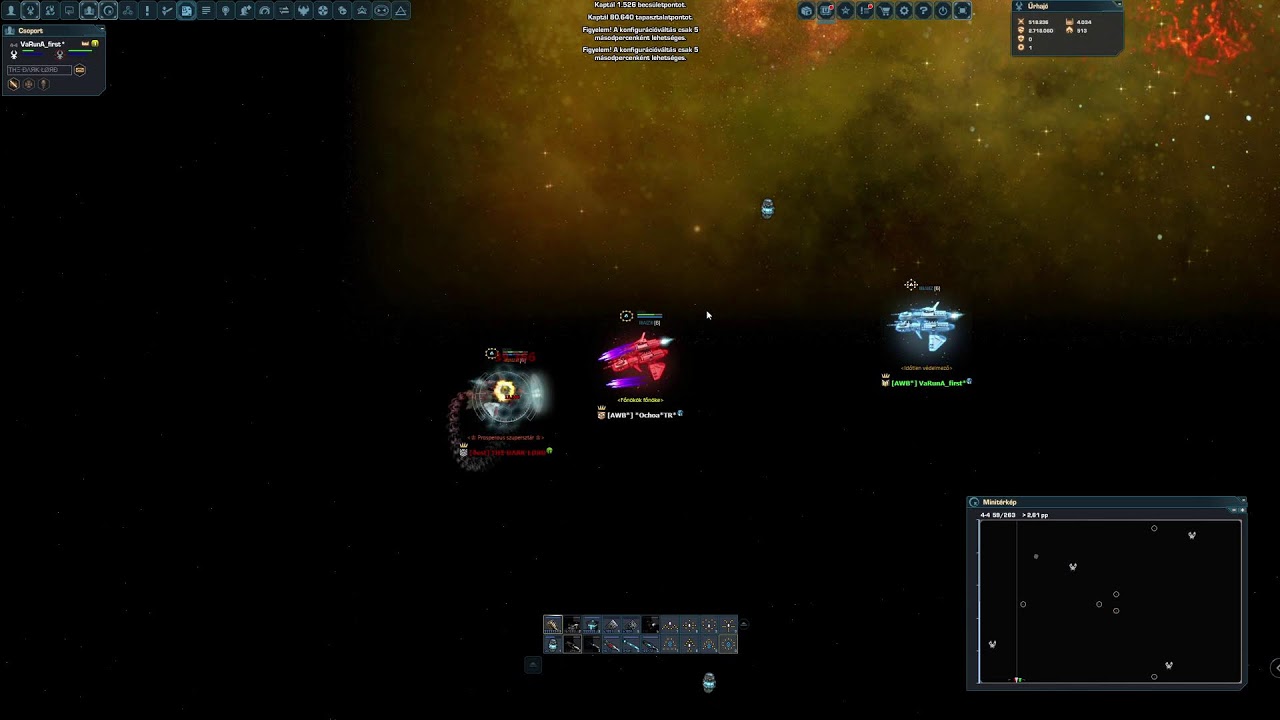 Darkorbit 1v1 training