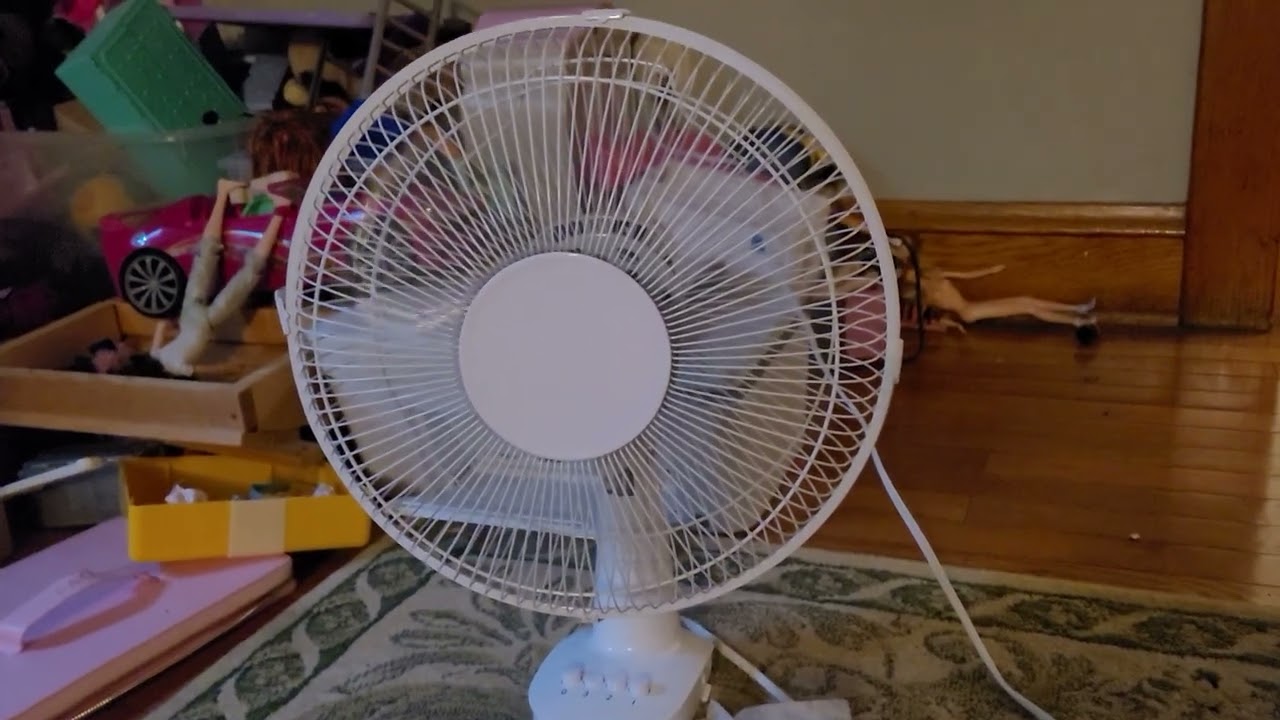 white mainstays desk fan review