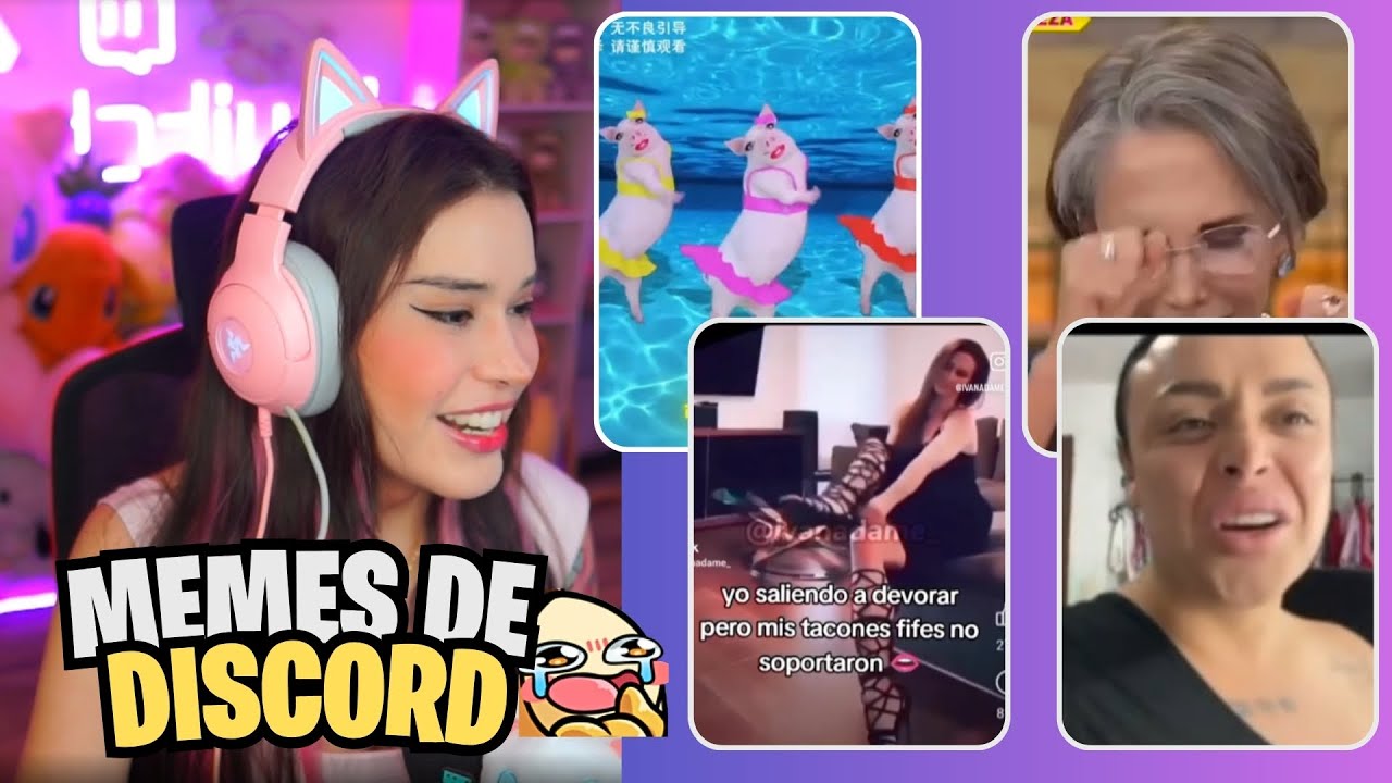 CRYSTAL MOLLY REACCIONA A MEMES DE DISCORD 😂