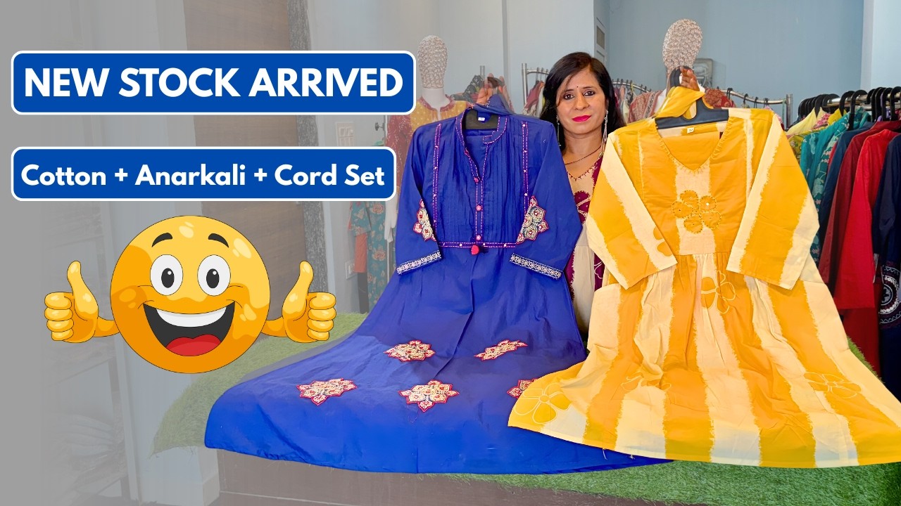 Cotton Kurti, Anarkali & Cord Sets | Latest New Arrival Collection