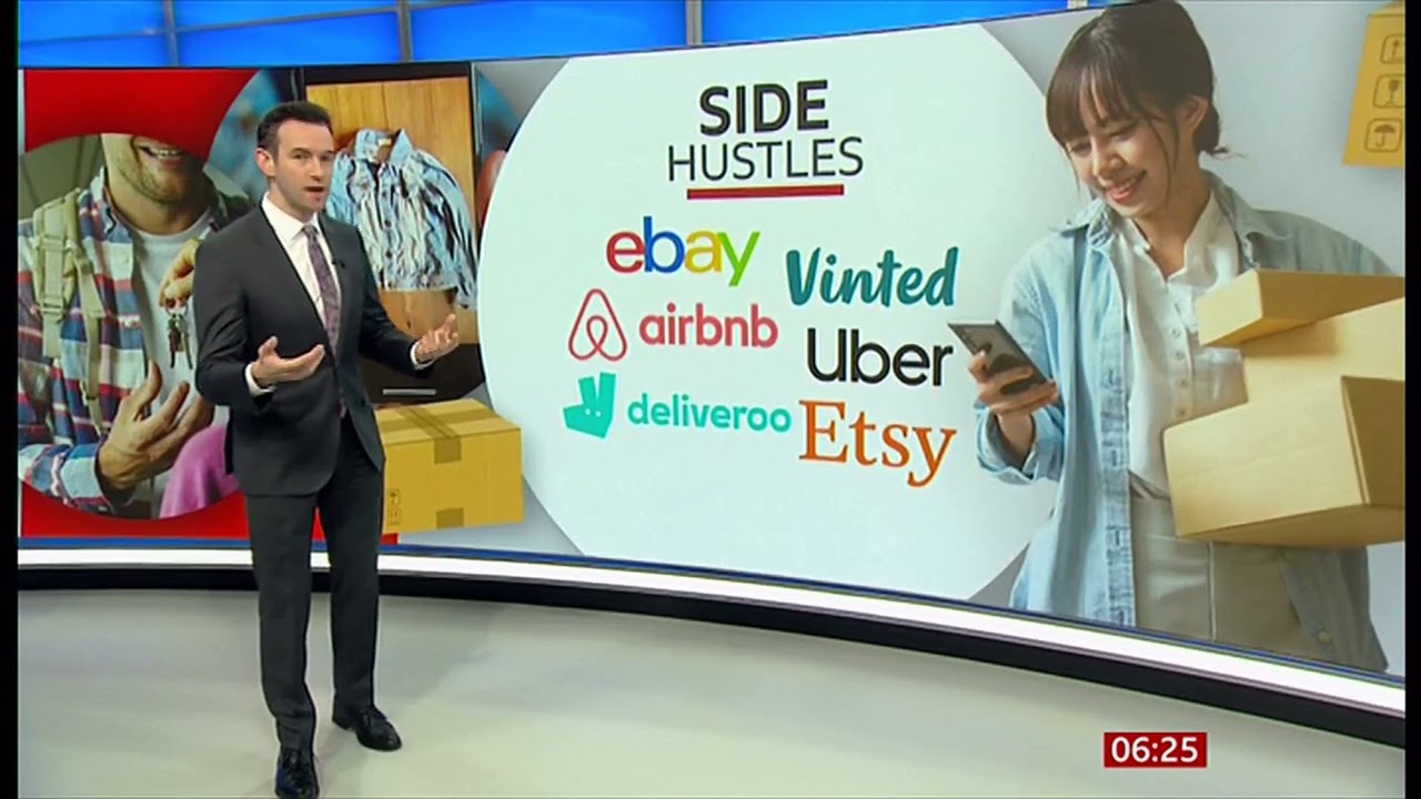Side Hustles - what are they and new tax rules is you sell things online (UK) 2/Jan/2024