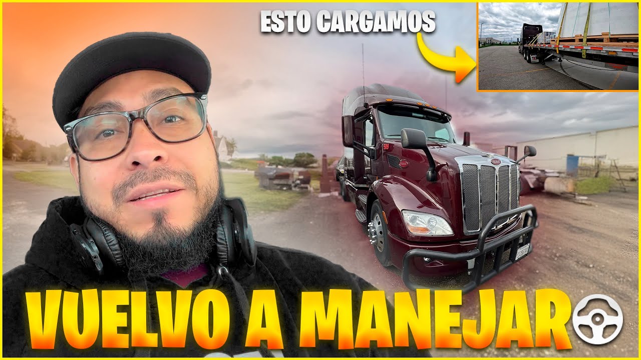 🔥 Que tan c&oacute;modo es manejar mi nuevo camion Peterbilt autom&aacute;tico 😍 V&aacute;lela pena un cami&oacute;n de estos? 😱