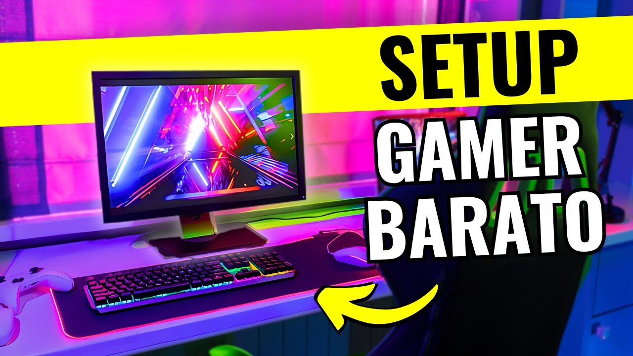 Esse é o MELHOR Setup Gamer BARATO e COMPLETO em 2024 (CUSTO BENEFÍCIO!)
