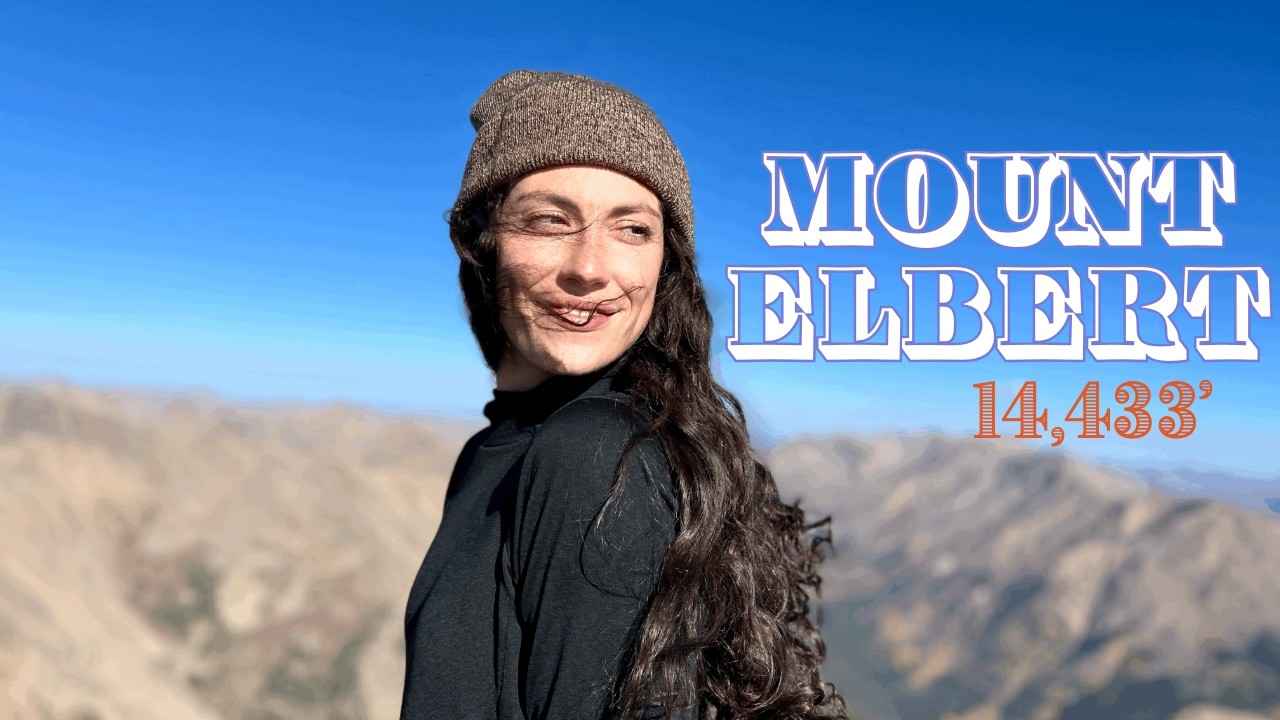 Running Colorado's Tallest Mountain 14,433' - Mt. Elbert Summit