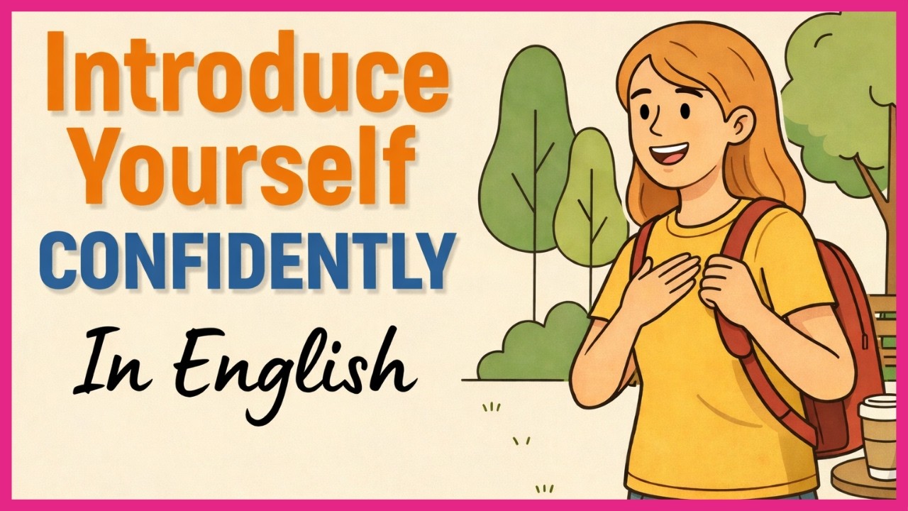 How to Introduce Yourself in English with Confidence | Easy English Podcast