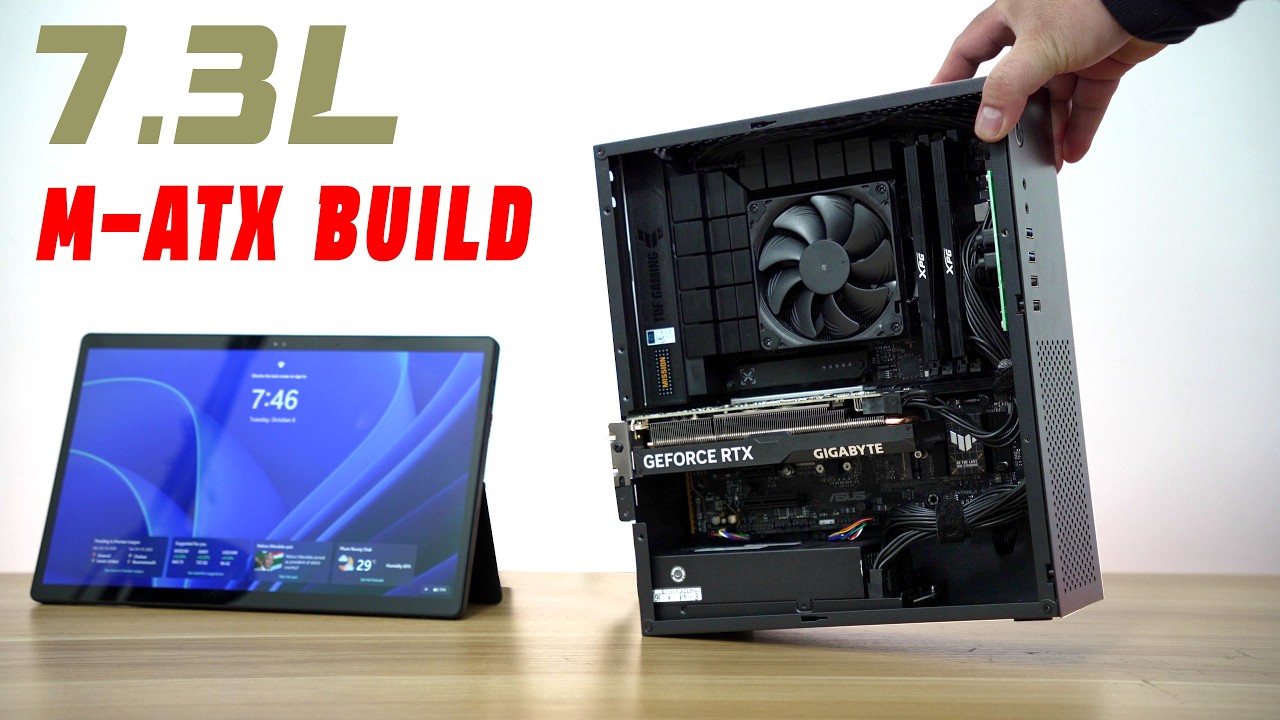 Почему бы просто не СОБРАТЬ M-ATX ПК на 7,3 л вместо апгрейда офисного ПК?