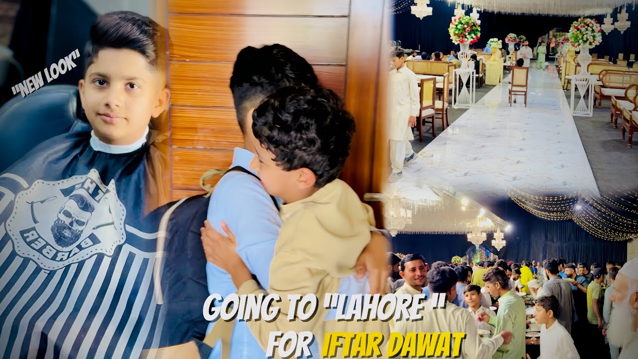 Going To Lahore For Iftar Dawat | Chota Rajab | CousinsFunZone | VloG | 