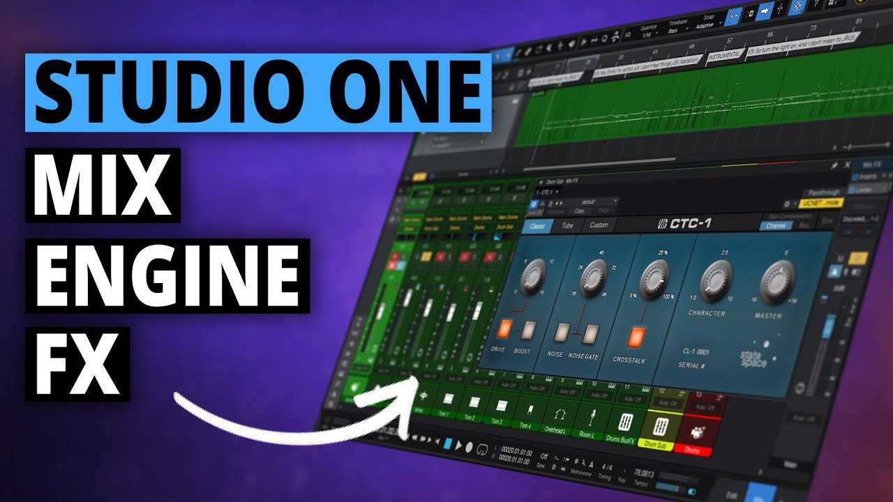 Studio One | Mix Engine FX .... вам нужно это знать!