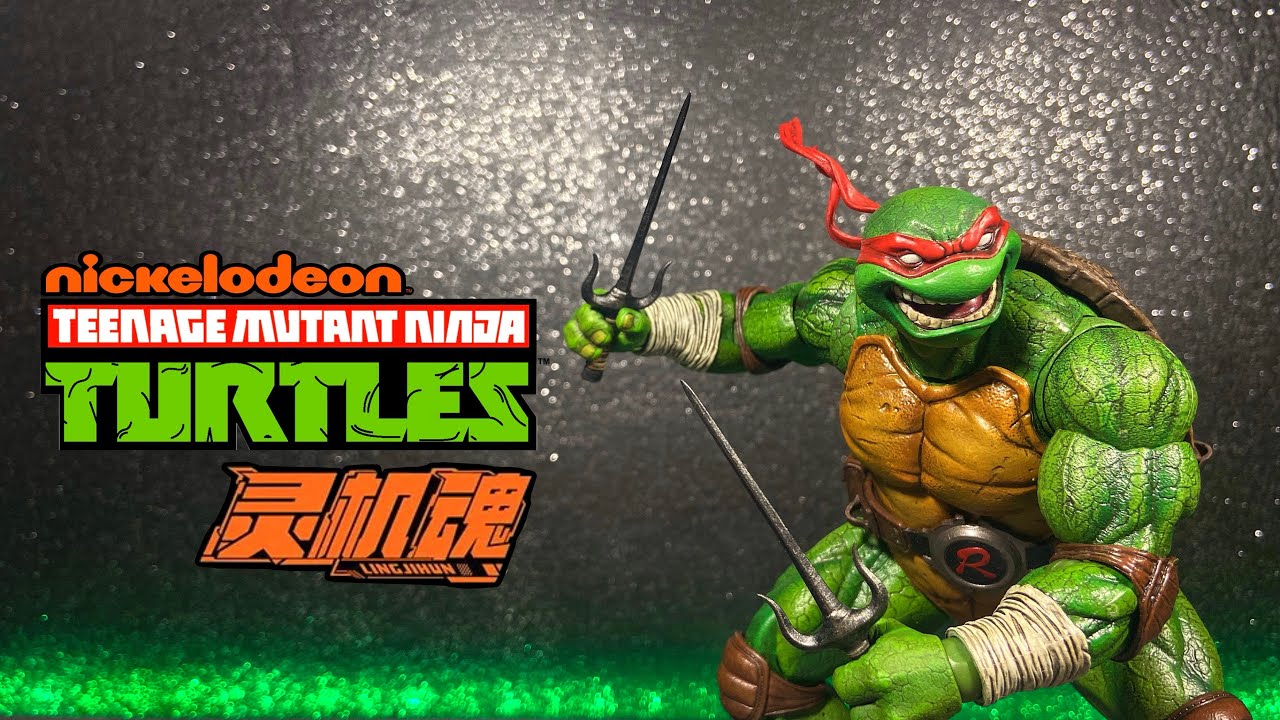 LING JIHUN - TMNT Raphael Action Figure (Mety Toyz) REVIEW