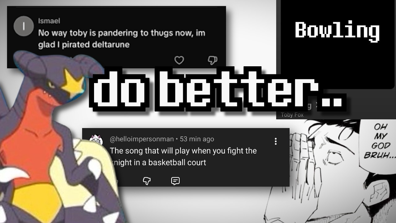 toby fox bowling situation is not ideal