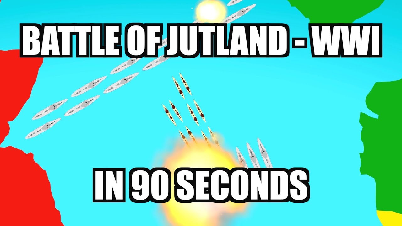 WW1 Jutland in 90 Seconds