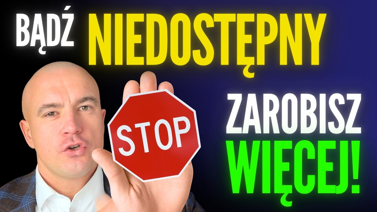 REGUŁA NIEDOSTĘPNOŚCI W PRAKTYCE - JAK STOSOWAĆ? OD CZEGO ZACZĄĆ PRACĘ W SPRZEDAŻY?