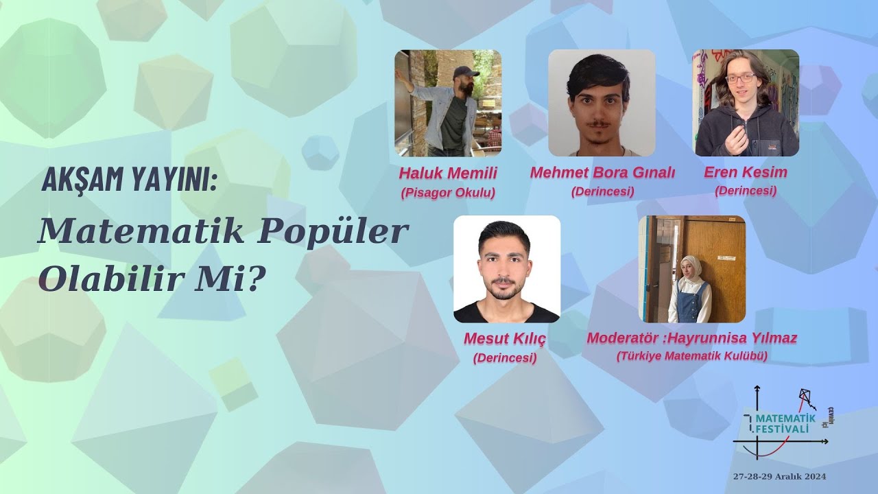Matematik Popüler Olabilir Mi? | @PisagorOkulu @derincesi