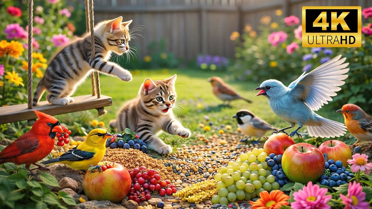 🔥 Once Pets Start Watching… They Can’t Stop 🐦😺🐶 | Ultimate Pet TV 4K HDR