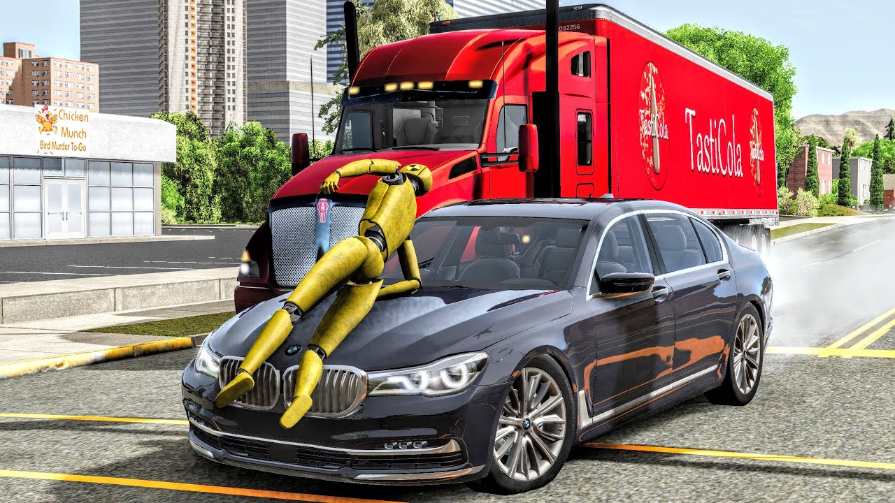 Dangerous Driving & Realistic Crashes Compilation 23/12/2022 - BeamNG.Drive