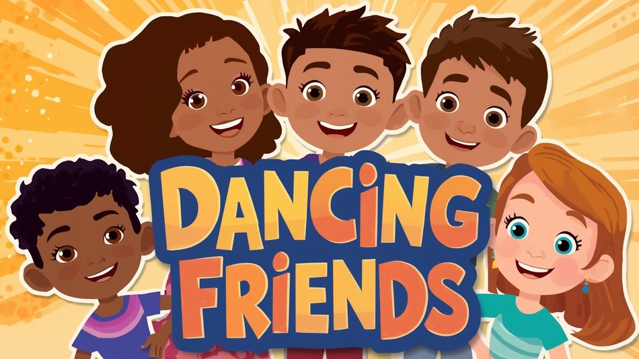 HUGGY FRIENDS DANCE @Nikloneon A FUN SONG FOR TODDLERS AND CHILDREN LEARNING 