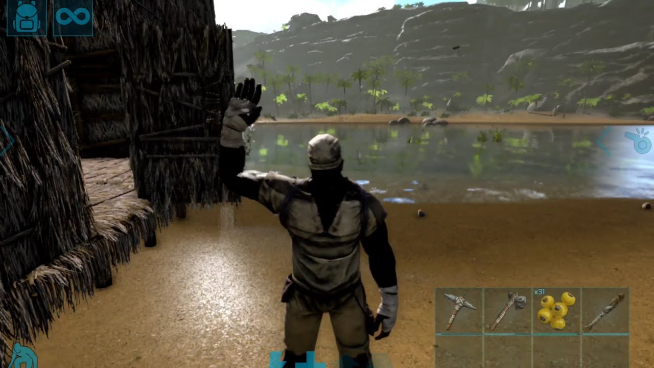 Ark Ultimate Mobile Edition - Crafting A Simple Bed