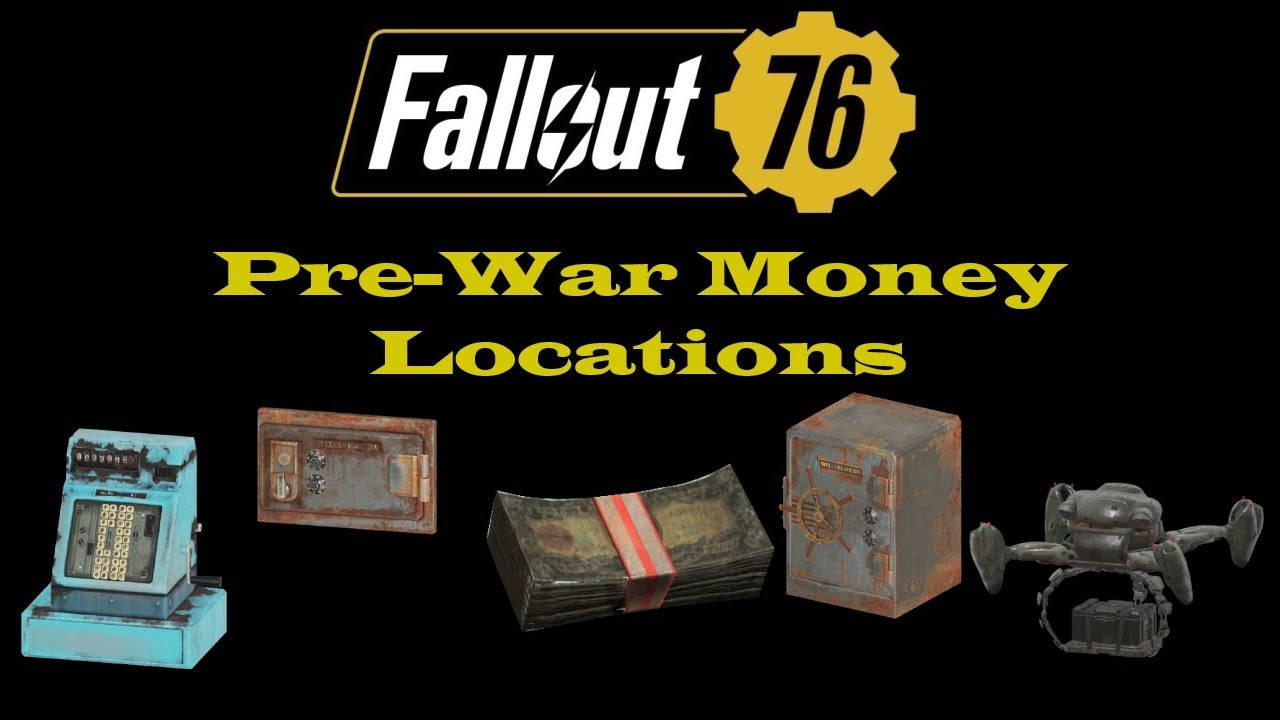 Fallout 76 Pre-War Money Locations - Where To Find Pre-War Money - Scrap Junk To Produce Cloth