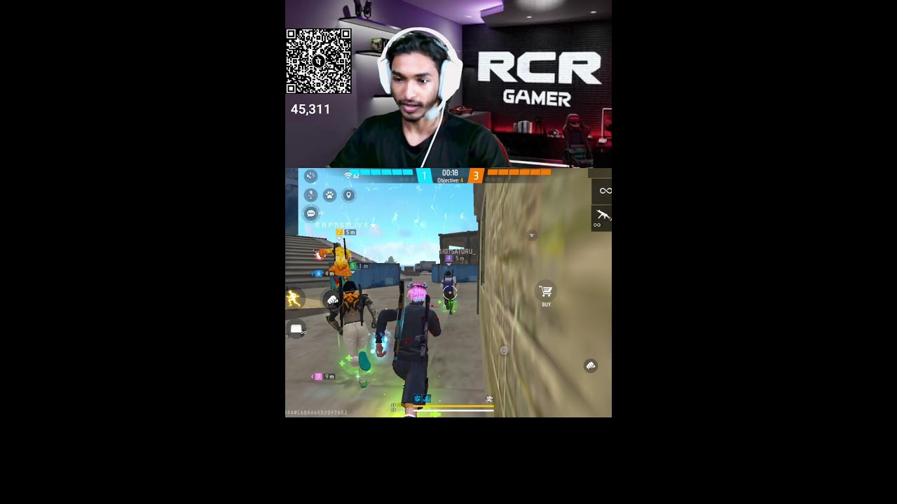 FREE FIRE LIVE GUILD TEST 🤯🚀 AND 4 VS 4 COSTUM CHALLENGE 🔊🖥️#shortslive #freefire #shortsfeed #ff