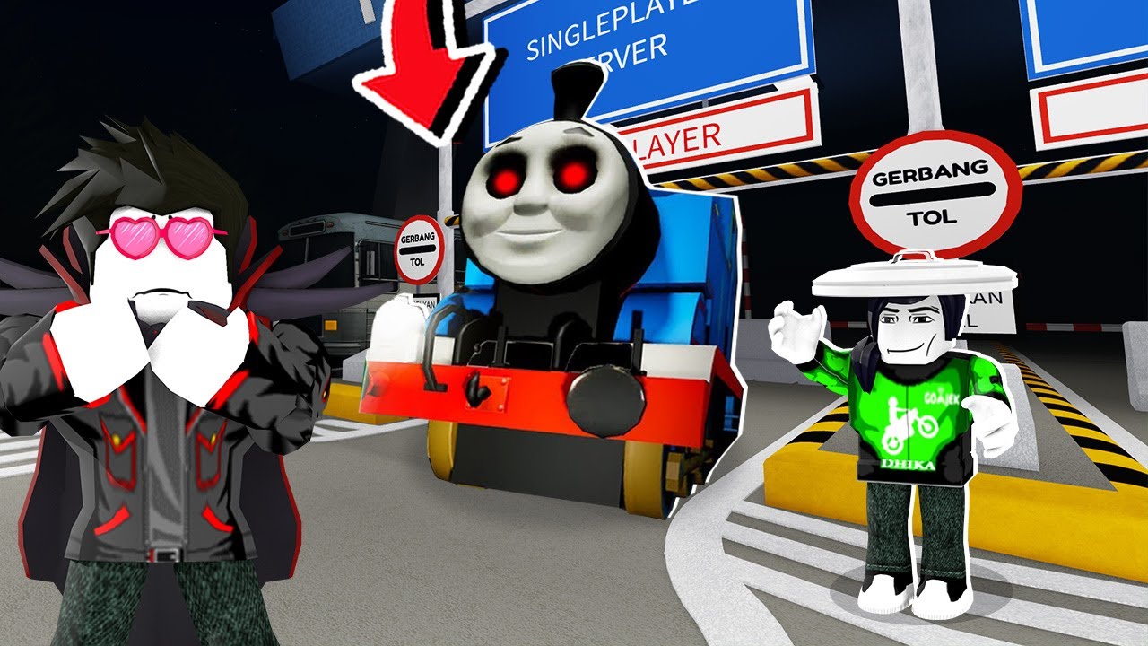 JAGA TOL DARI ANOMALI KOCAK  DI ROBLOX TOL ANOMALIES!!