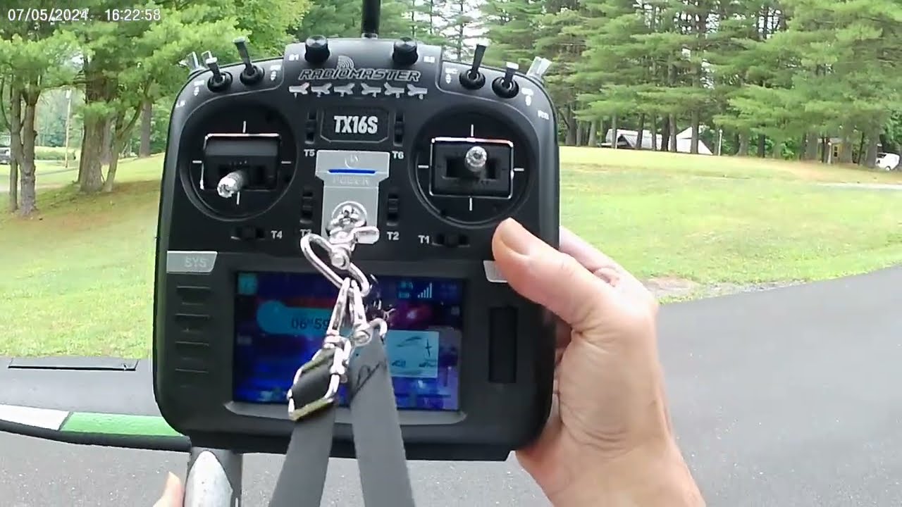 first flight with the radiomaster tx16s mk11 with the volantexrc ranger stunt 600 7/5/24
