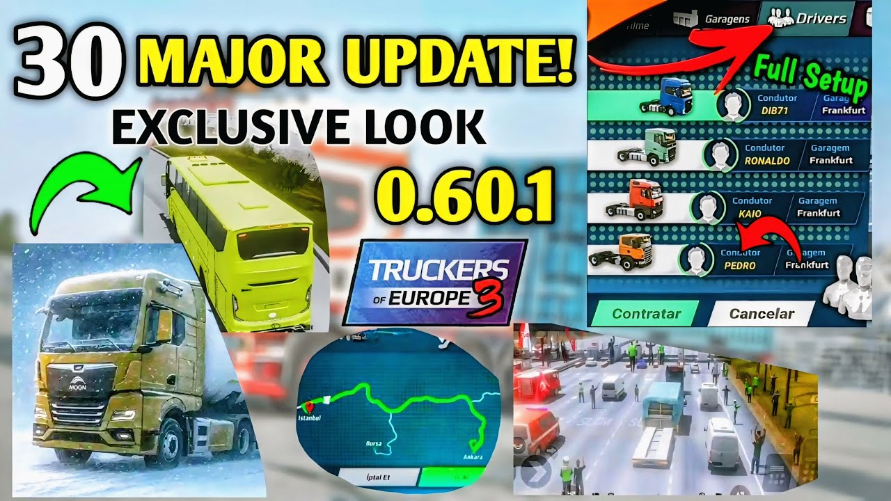 🚚30 Excited New Features!! - Biggest Latest Update Ever Coming in Truckers of Europe 3
