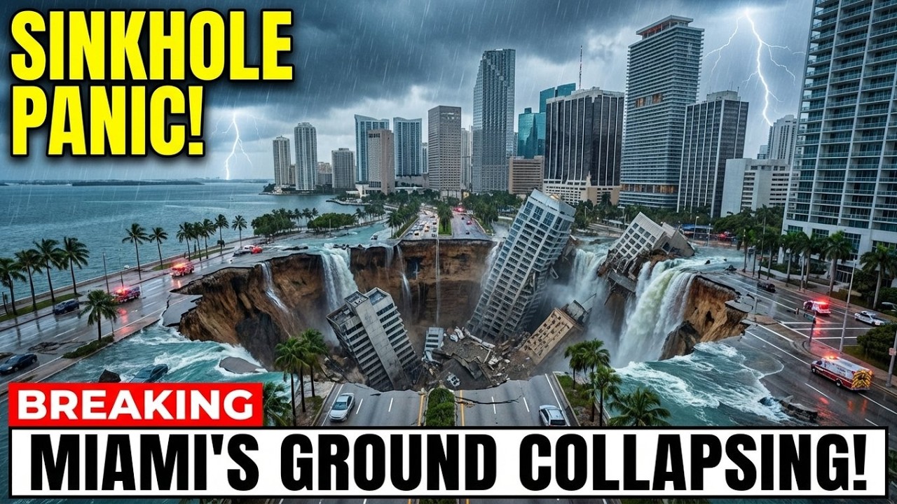Florida's GEOLOGICAL Nightmare ACCELERATES — Miami's Foundation CRUMBLING !
