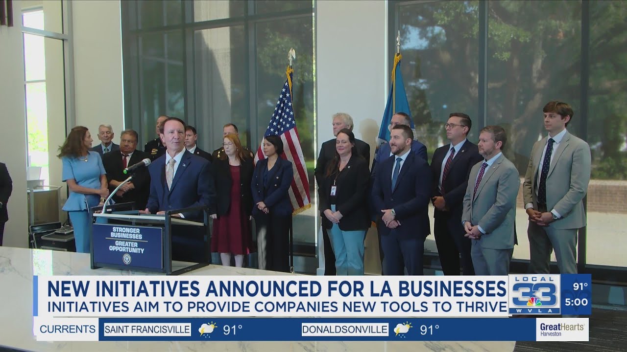 Four new initiatives to support Louisiana businesses, economy