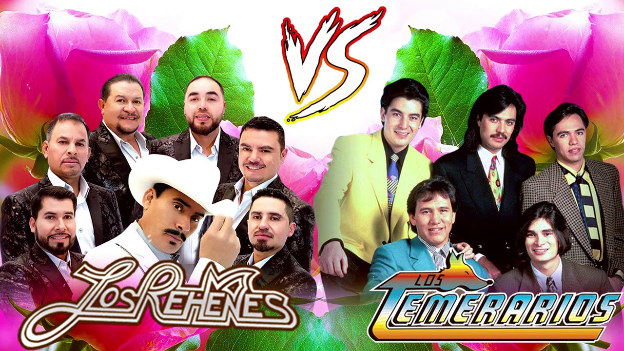 LOS REHENES VS LOS TEMERARIOS SOLO &Eacute;XITOS DEL RECUERDO - REHENES Y TEMERARIOS SUS MEJORES CANCIONES