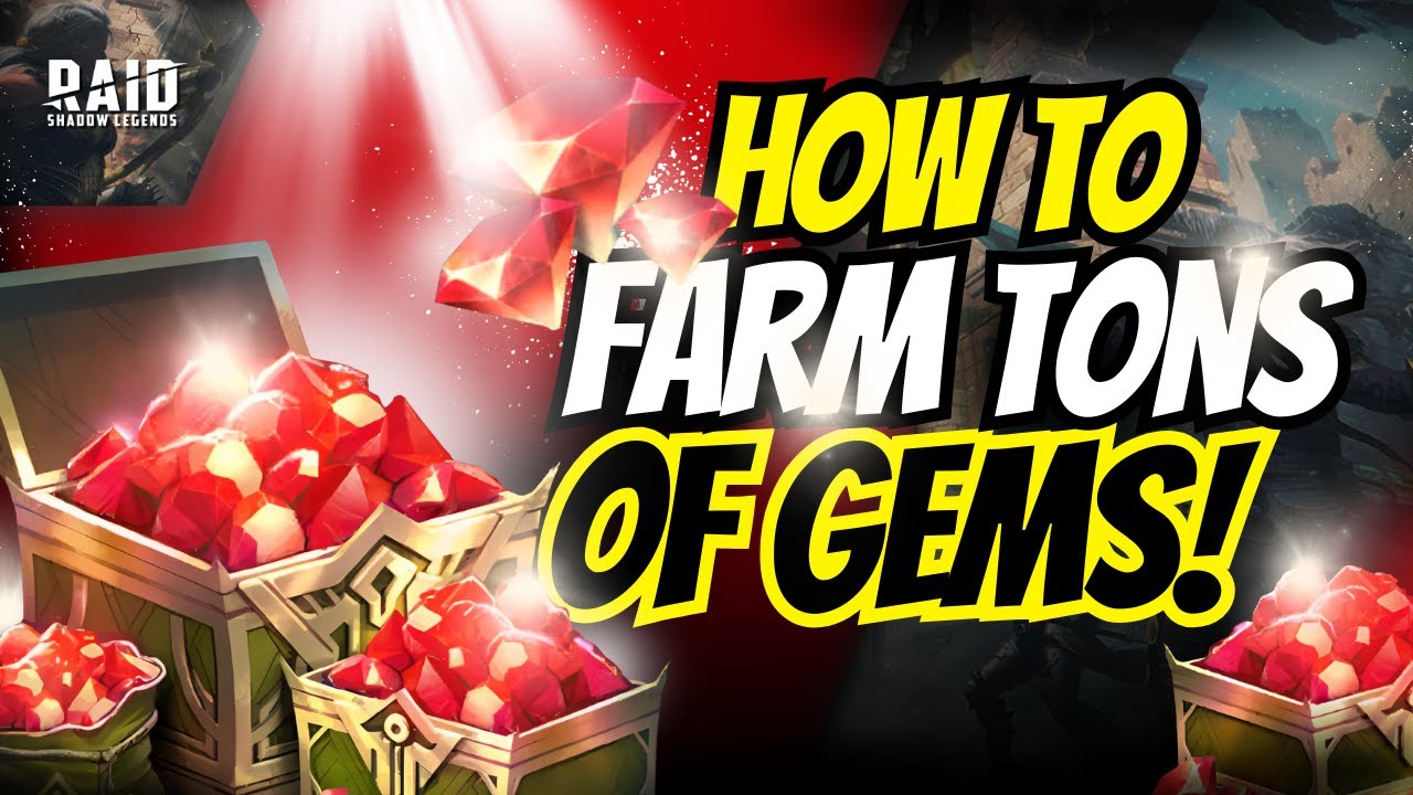🏆 BEST GEM FARMING GUIDE in RAID: Shadow Legends! 💎⚔️