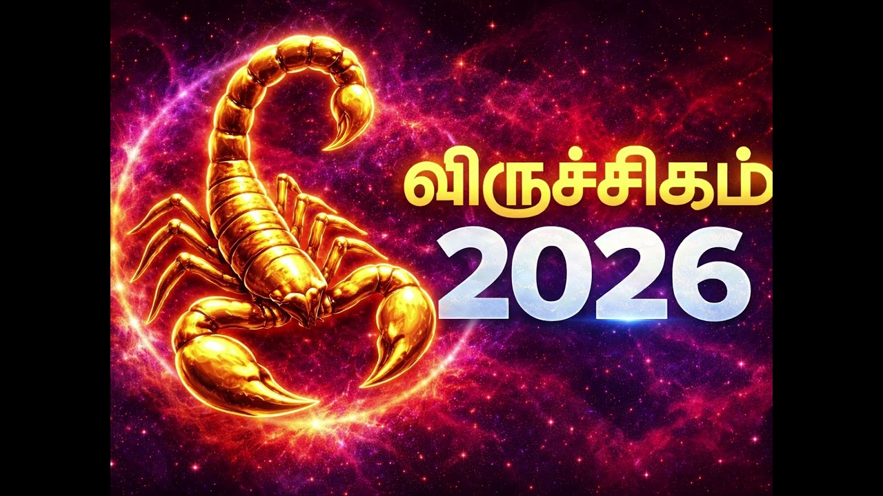 விருச்சிகம் 2026 ராசிபலன் | முழு வருட பலன்கள் | Guru Peyarchi | Sani | Rahu Ketu