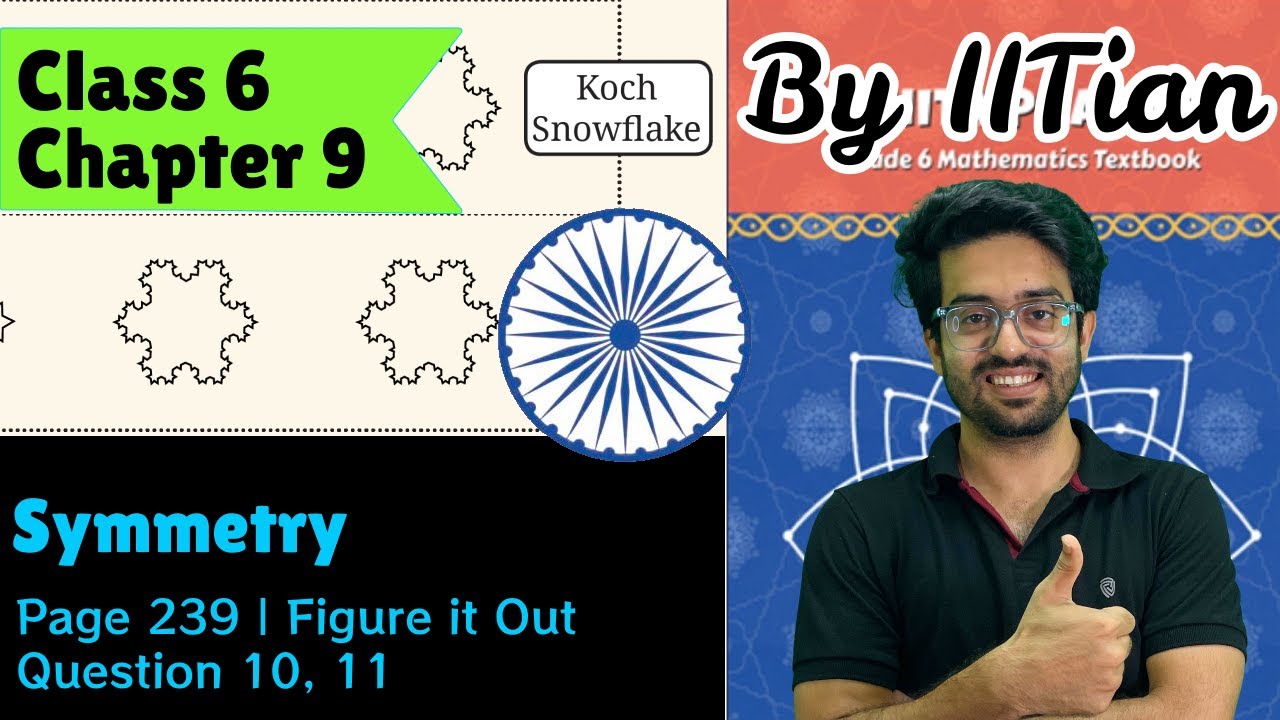 Question 10, 11 | Page 239 | Figure it Out | Class 6 Maths | Chapter 9 Symmetry | Ganita Prakash