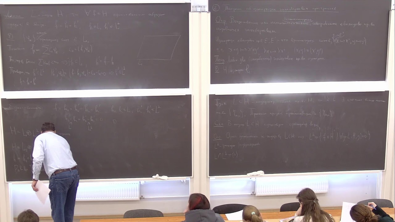 Анализ Фурье. Лекция 3. Вьюгин И.В.