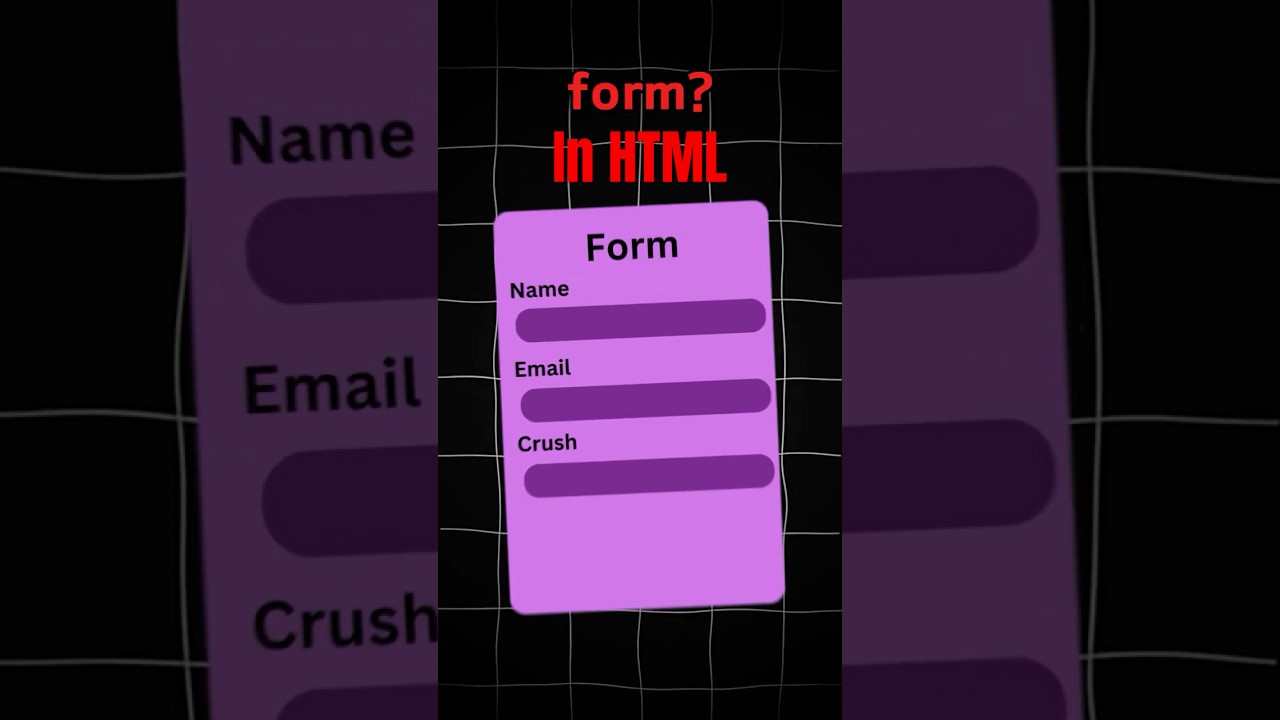 Master the Label Tag in HTML for Better Forms! 📝✨#coding