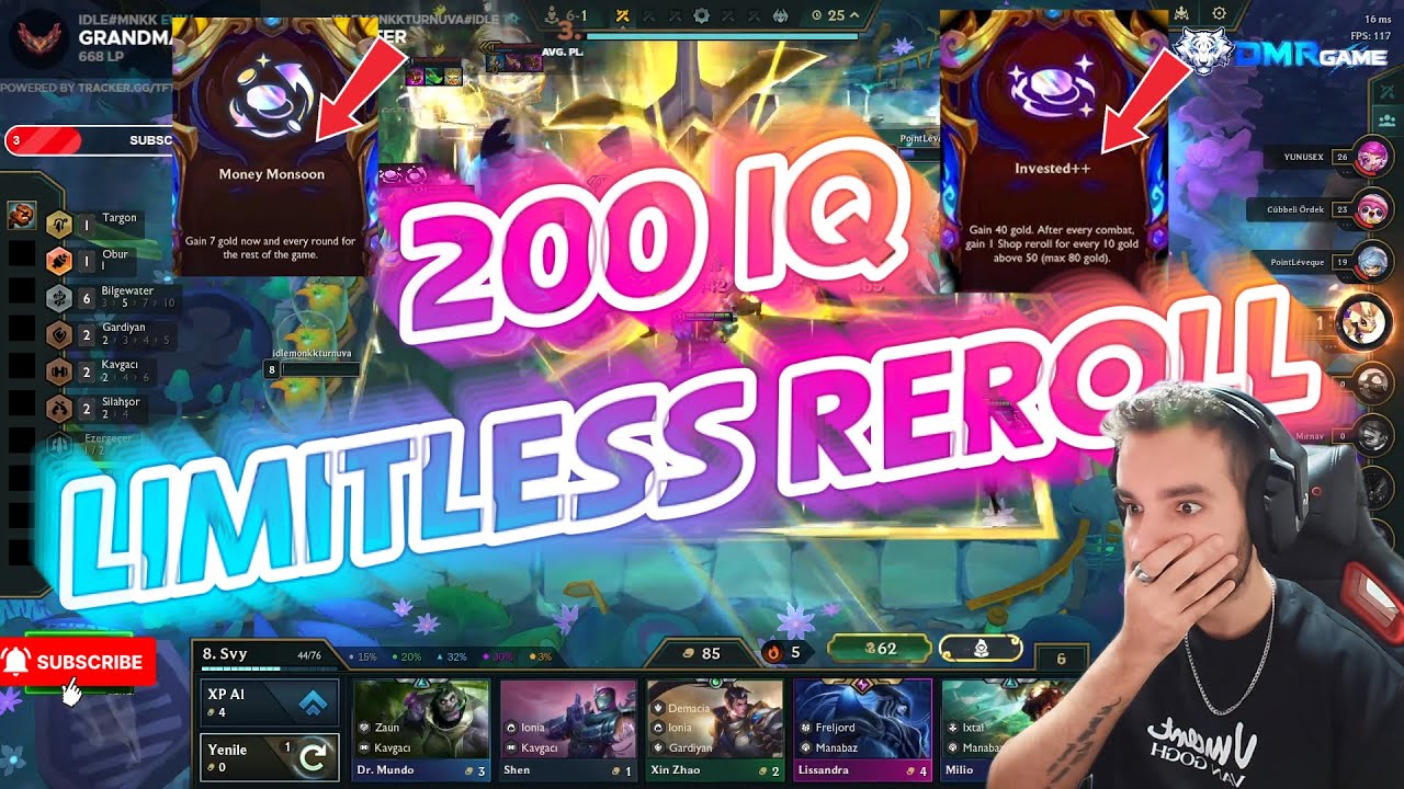 200 IQ GAMEPLAY CHALLANGERLAR DİZ ÇÖKTÜREN OYUN!! | SET 16 TFT