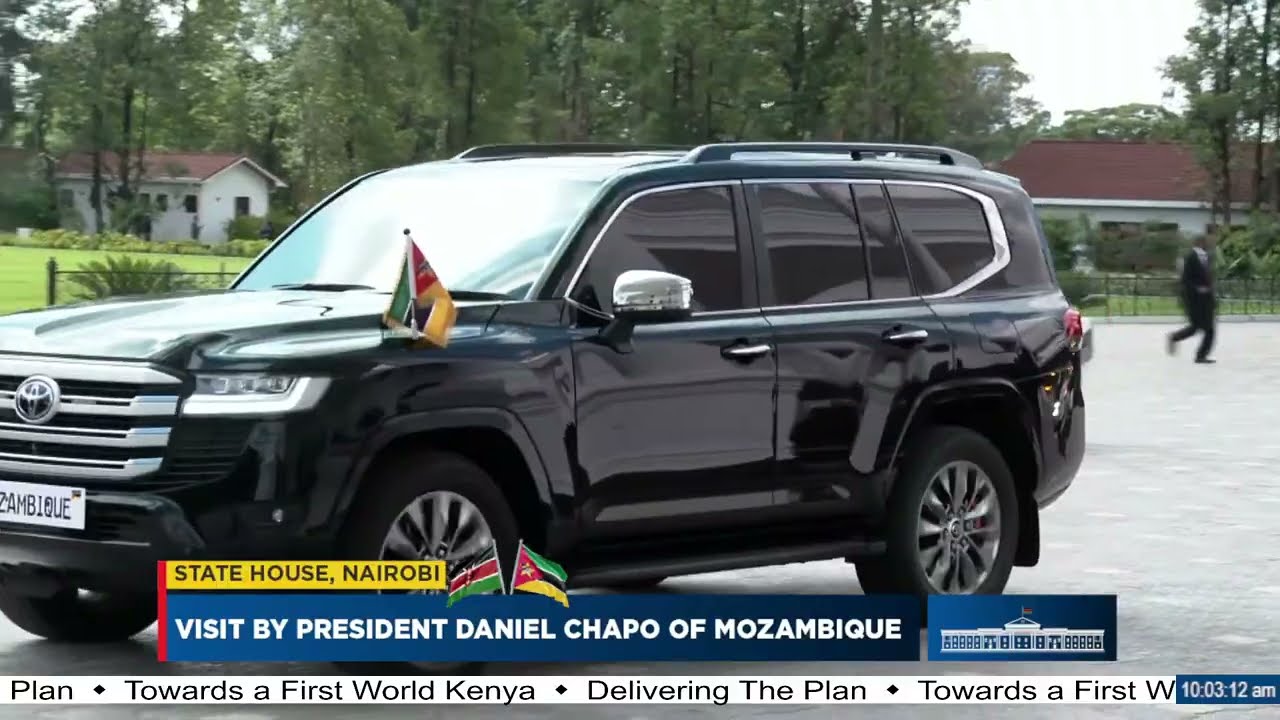 Visit by President Daniel Chapo of Mozambique, State House, Nairobi