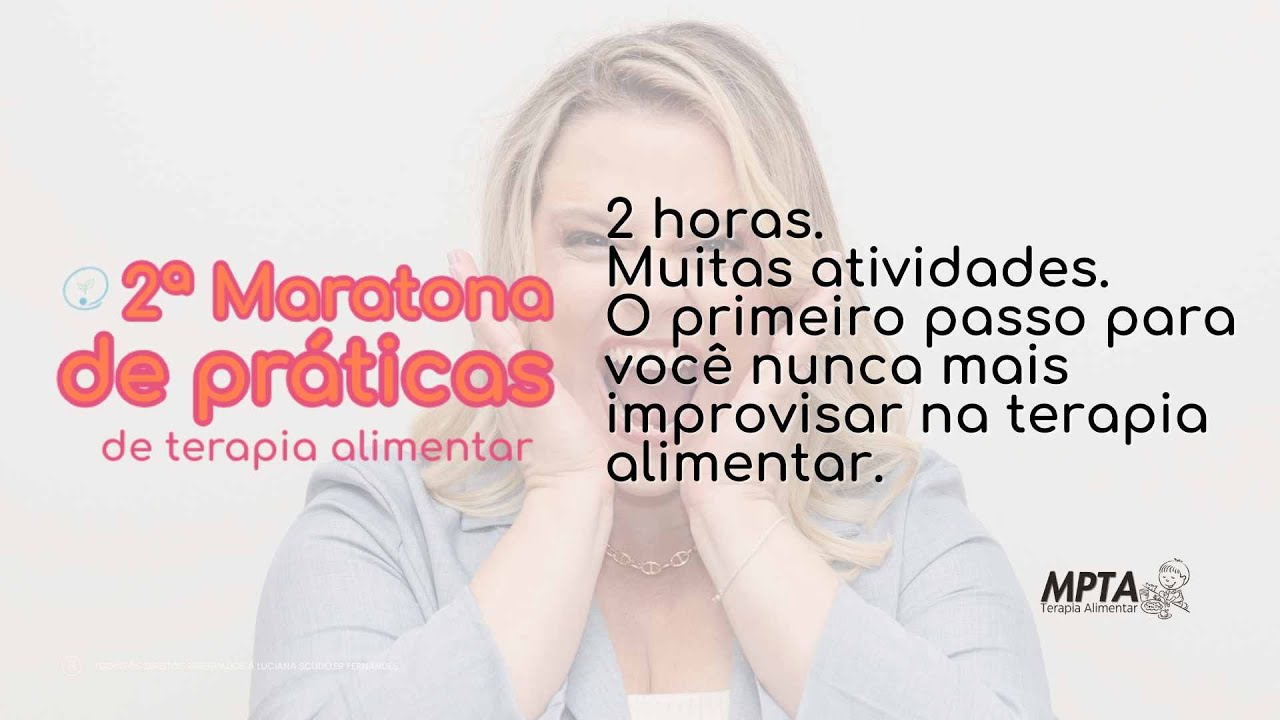 2ªMaratona de Práticas de Terapia Alimentar