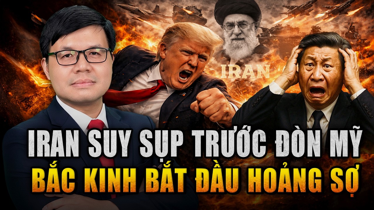 Đại Chiến Trung Đông Lan Rộng? Iran Suy Yếu, Trung Quốc Hé Lộ Nỗi Sợ Đối Đầu Trực Diện Mỹ