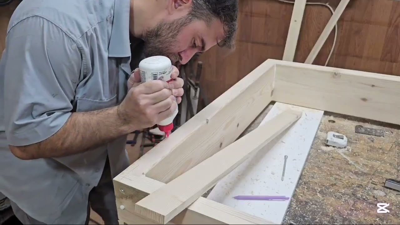 Ahşap sürgülü kapı yapımı 1