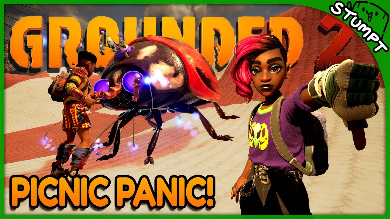 PANIC AT THE PICNIC - How to Survive the HACK ATTACK!! - Grounded 2 4-Player Gameplay