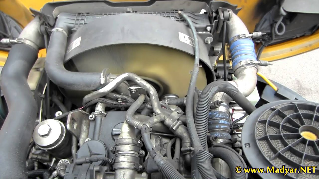 Detroit Diesel / Mercedes-Benz OM926LA Running Engine