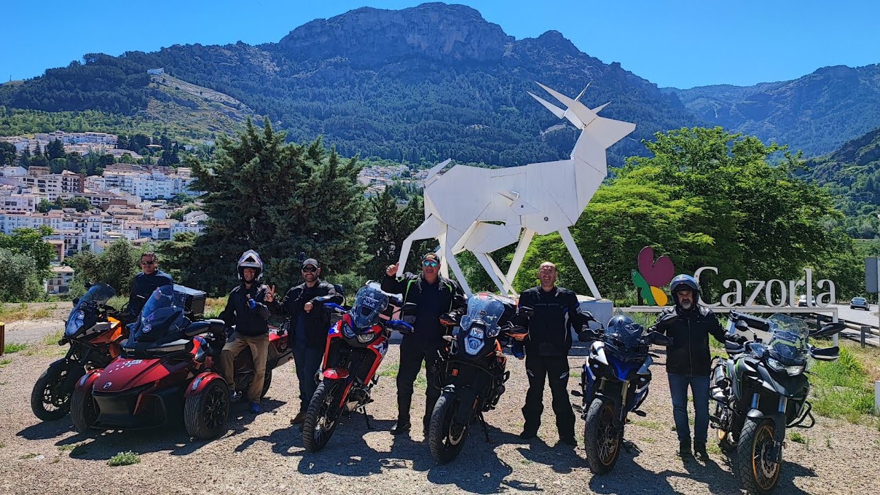 Cazorla, Mega excursión en moto de un día. Mega Motorrad Tagestour.