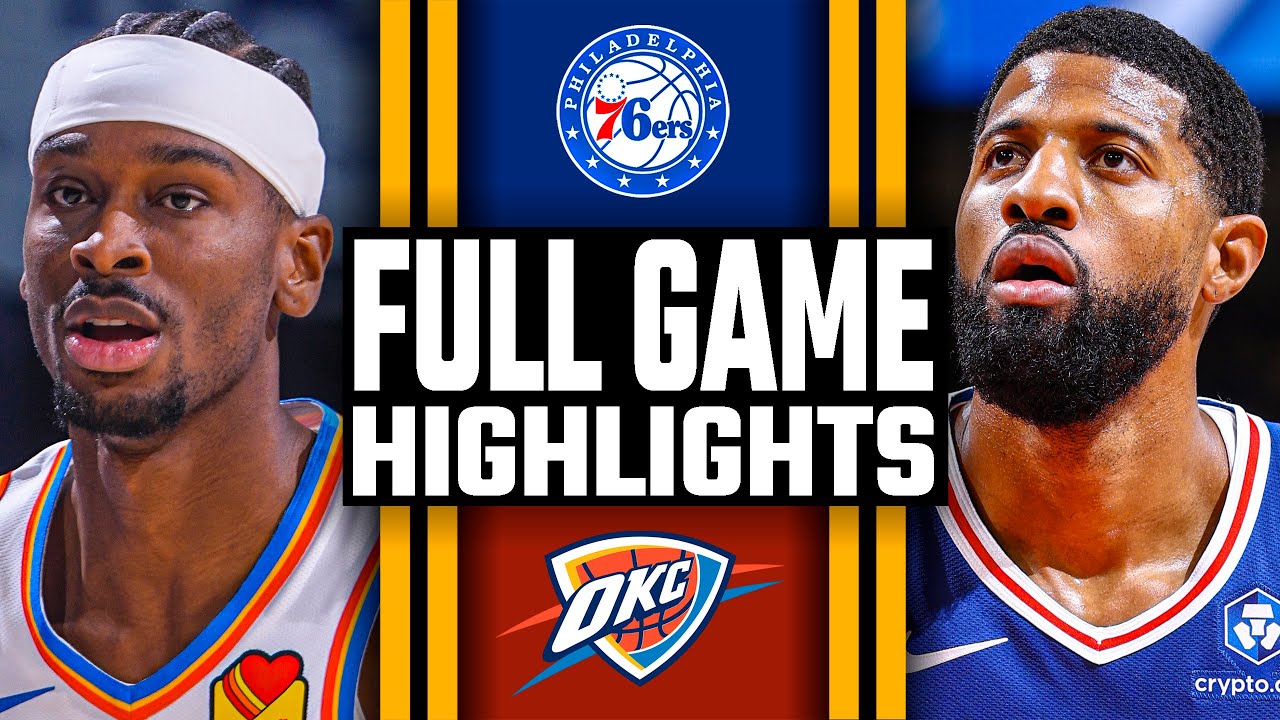 Oklahoma City Thunder vs Phiadelphia 76ers - FULL GAME HIGHLIGHTS | December 28, 2025