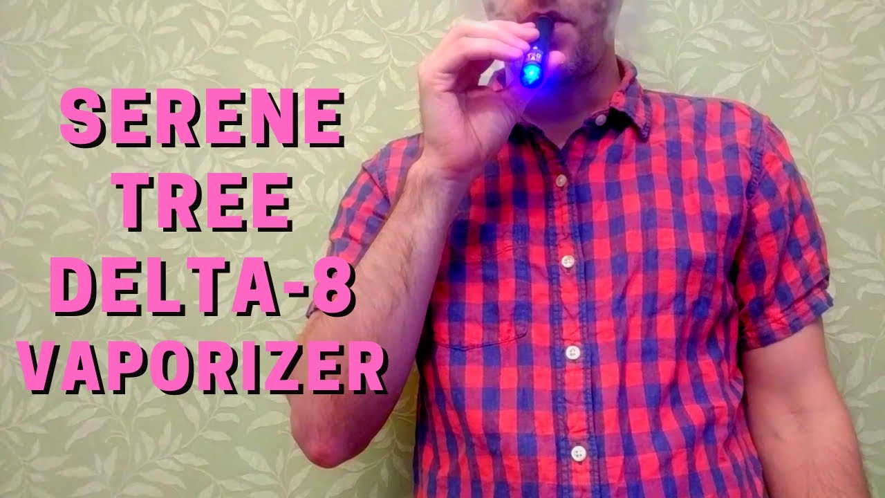 Trying Delta-8 THC for the First Time (Serene Tree Watermelon Vaporizer)