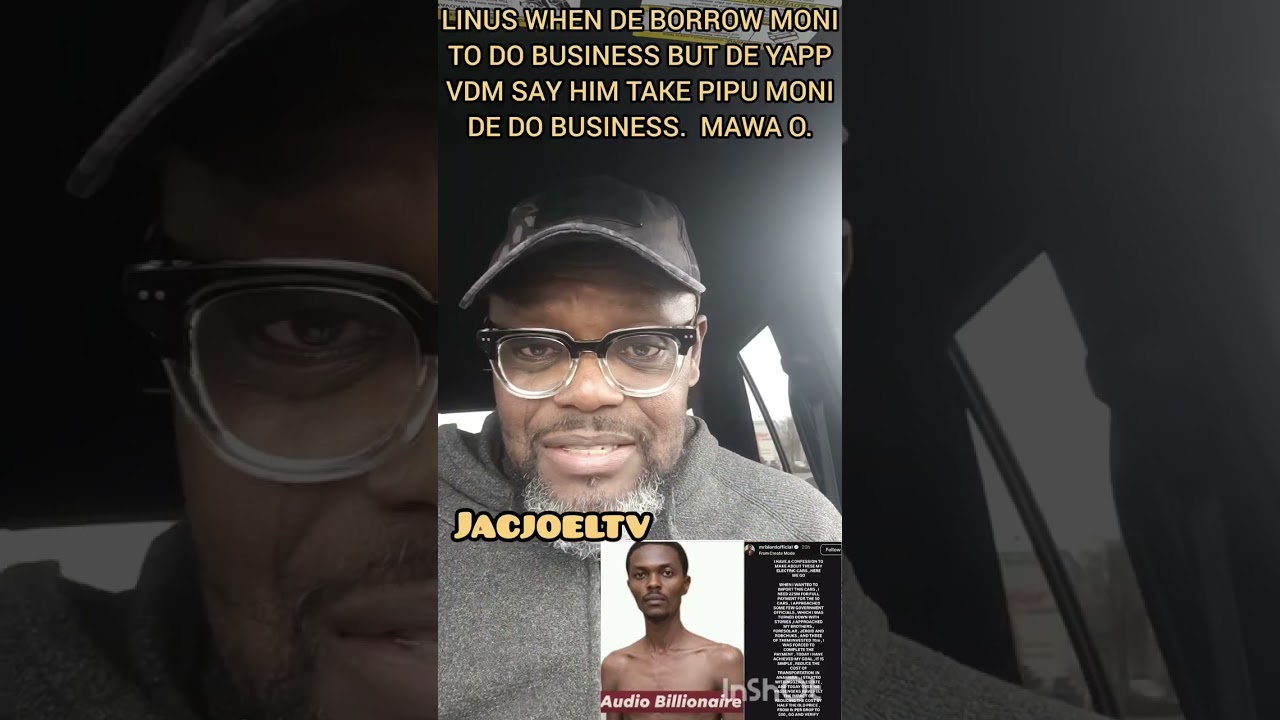 Линус сказал, что VDM вела дела с Мони из Пипу, но признался, что взял в долг 70 миллионов у 4BIZN.