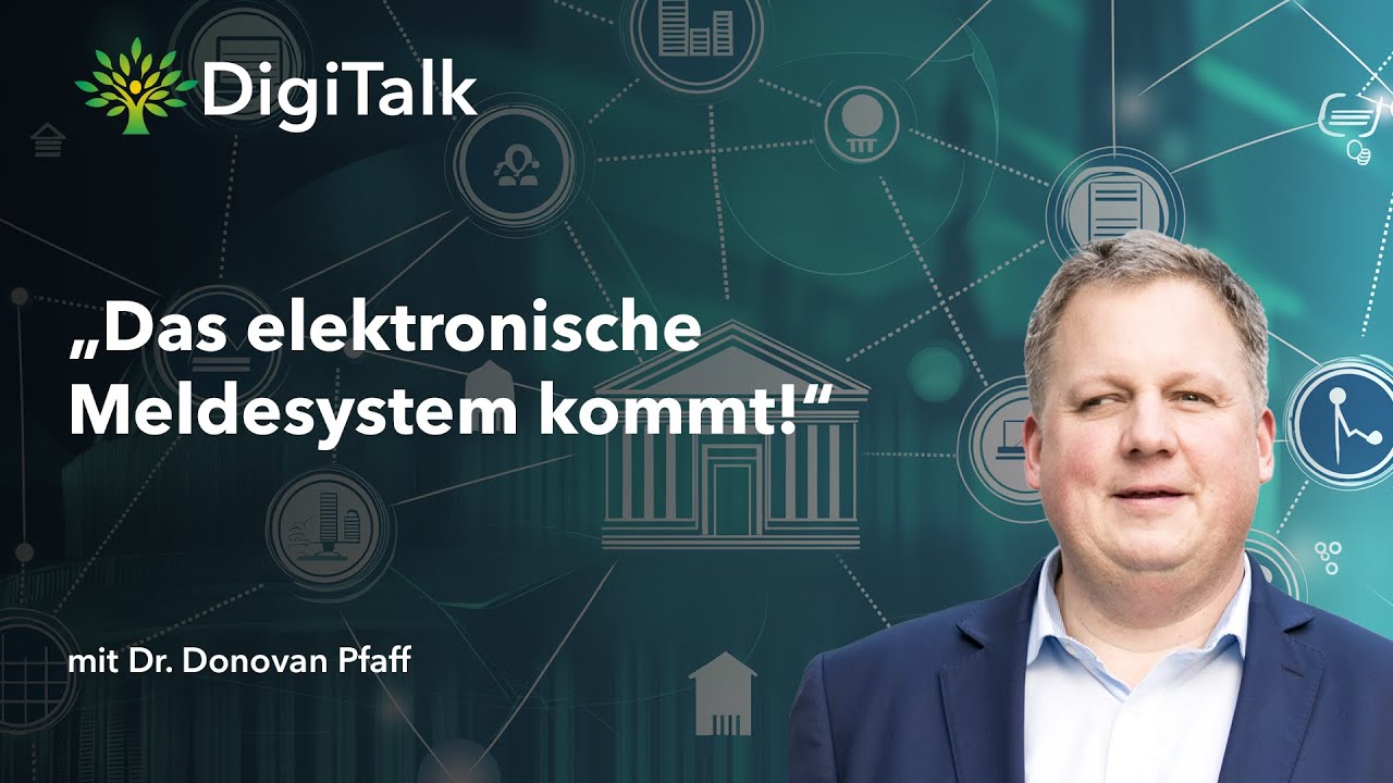 Die Zukunft der E-Rechnung: Das elektronische Meldsystem