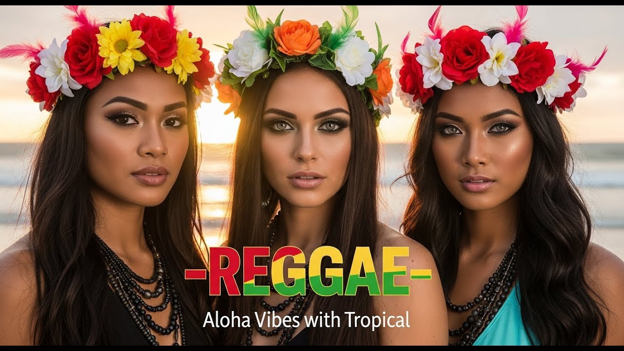 🌴 Hawaiian Chill Oasis – Tropical Island Reggae Flow 🎶