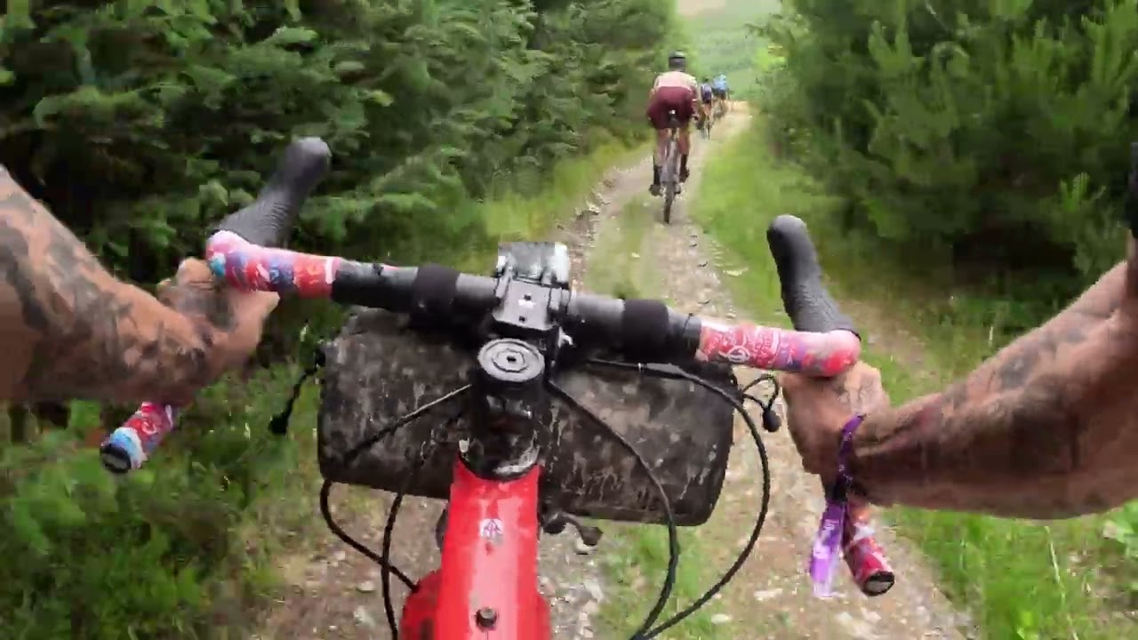 Amazing Gravel Descent At Grinduro Wales