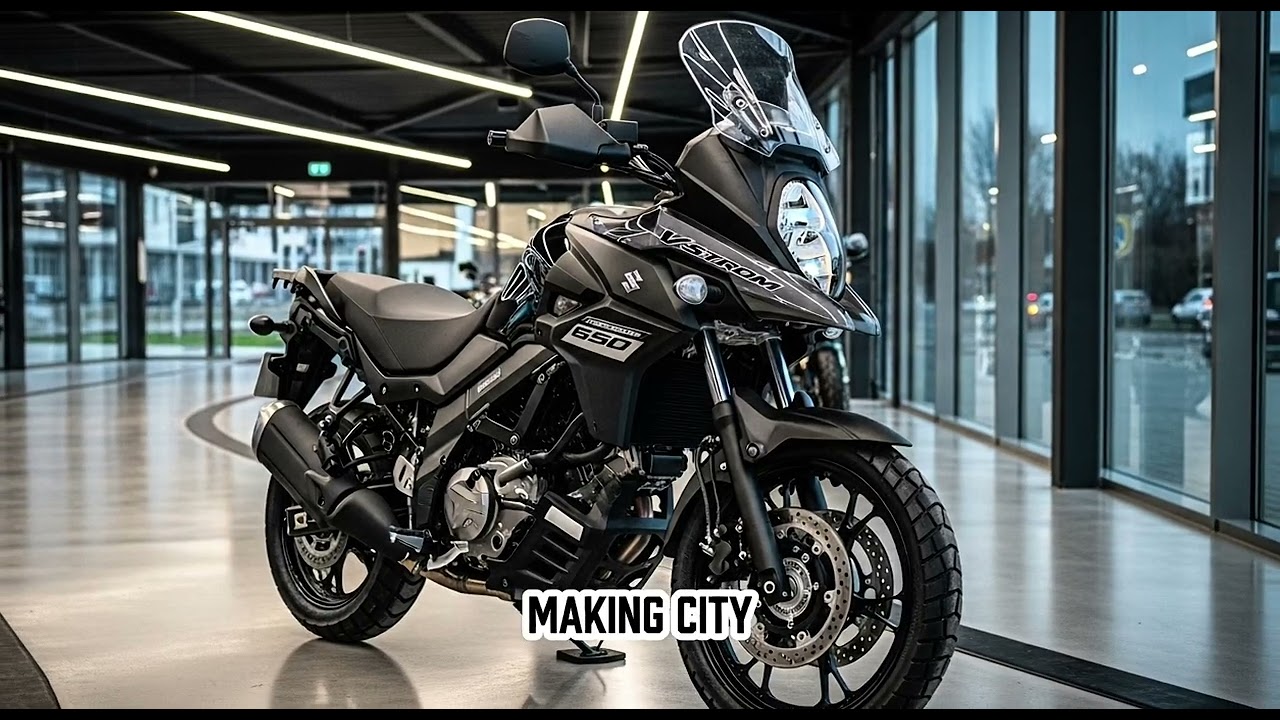 New 2026 Suzuki V-Strom 650 Black | Full Showroom Walkaround & First Look